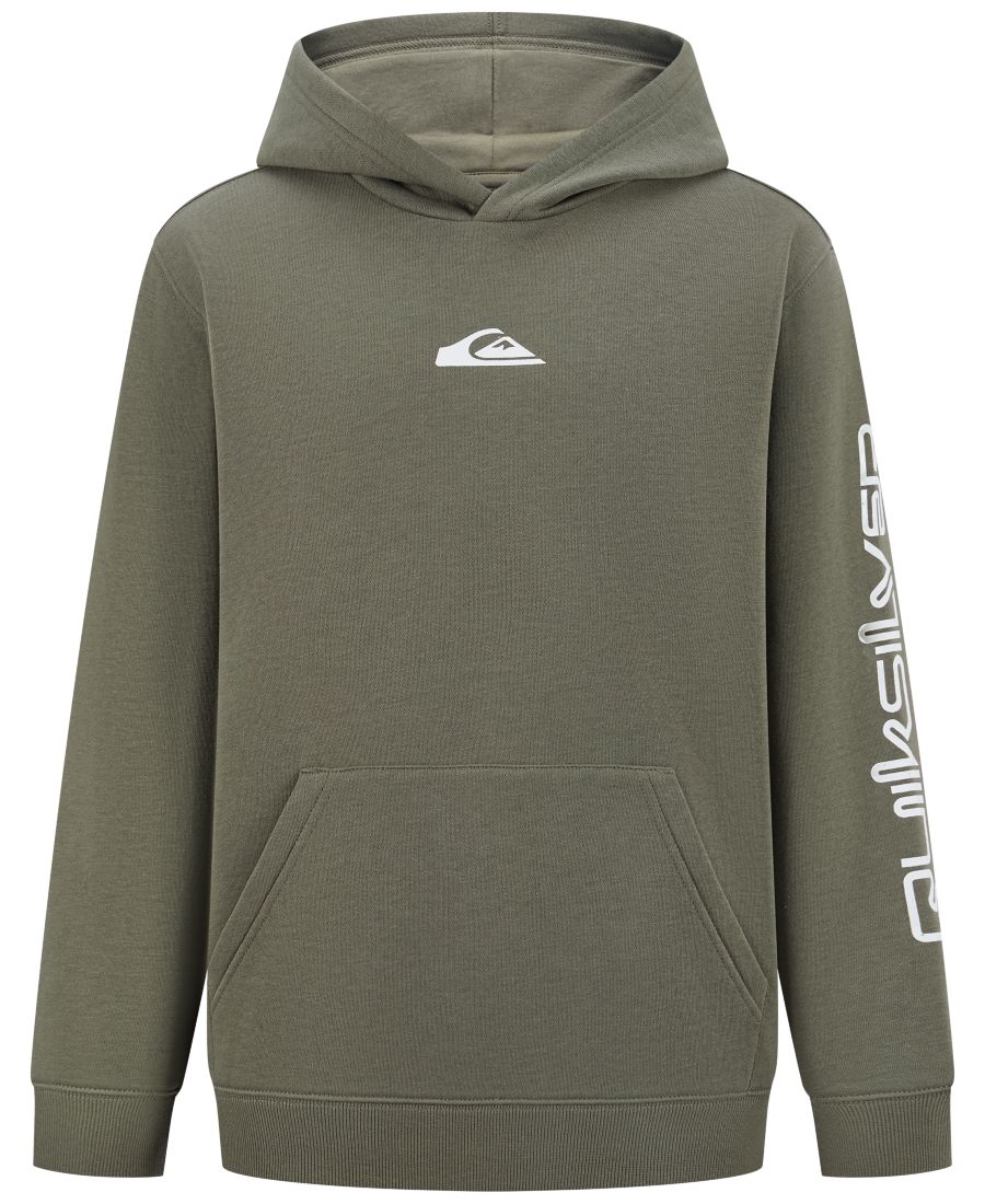 

Детская толстовка с длинными рукавами и логотипом Omni Logo, размер 8-20 Quiksilver, Dusty Olive