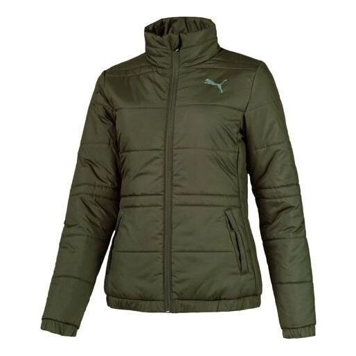 

Куртка polyester insulation outwear 'olivegreen' Puma, зеленый