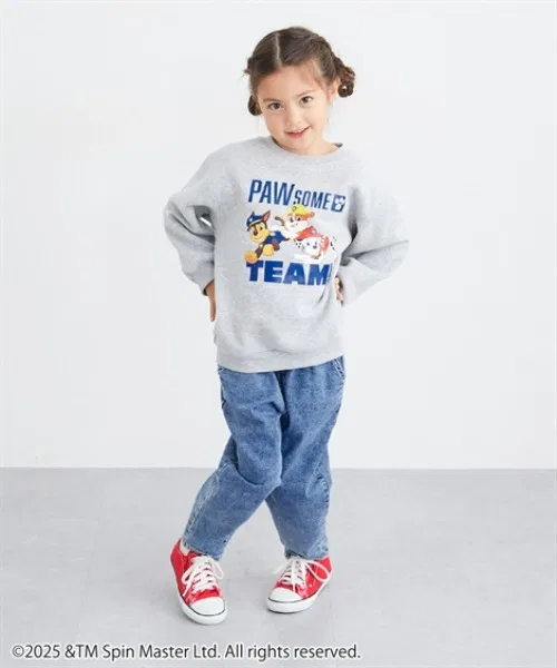 Детский свитшот PAW Patrol с принтом, полиэстер/хлопок, синий — фото 2