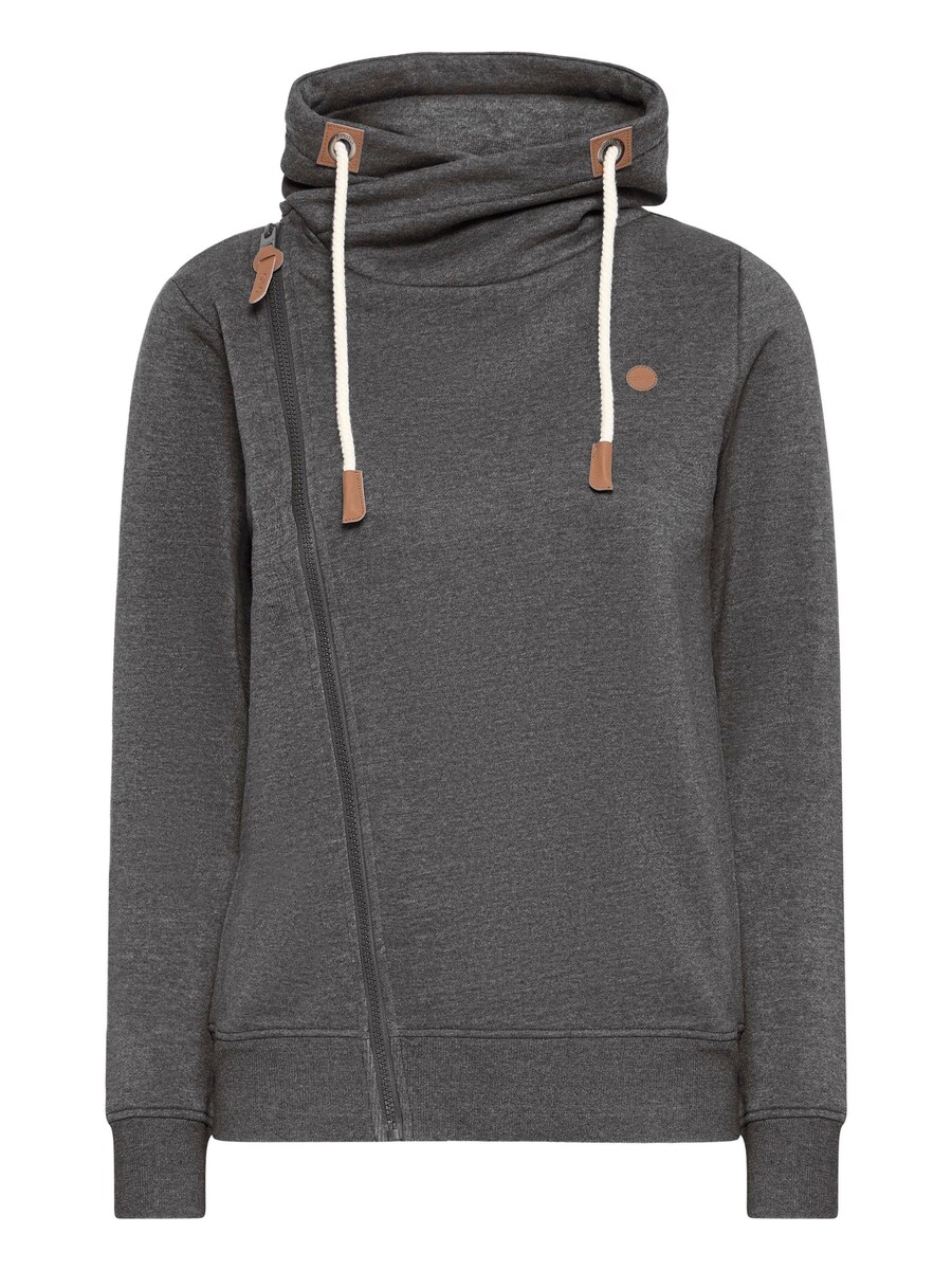 

Худи с капюшоном на молнии Oxmo Mille, Dark grey