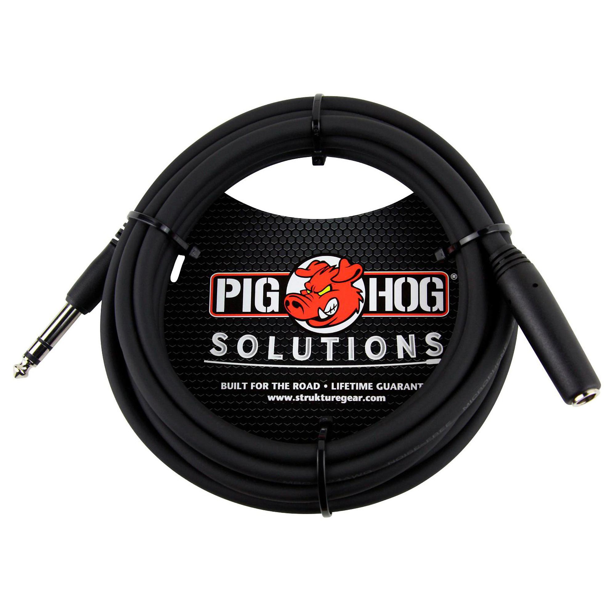 

Удлинительный кабель для наушников Pig Hog Solutions 1/4 дюйма, длина 10 футов.