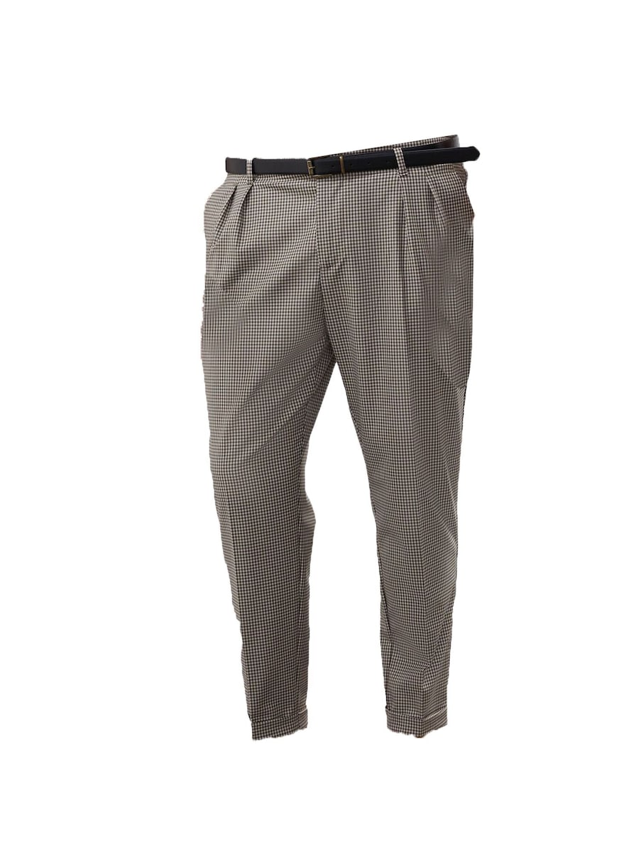 

Зауженные брюки со складками спереди Antioch, темно-бежевый