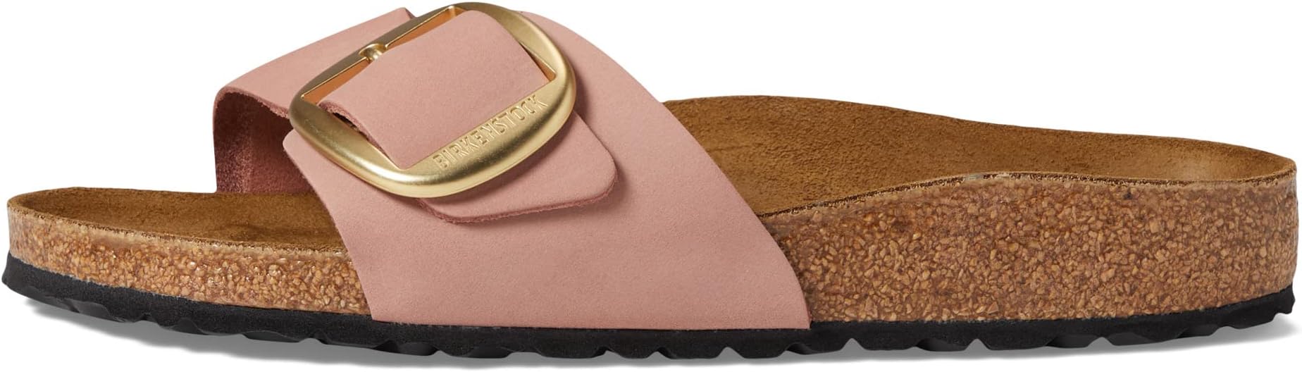 Сандалии Birkenstock Madrid Big Buckle - Nubuck Leather, Old Rose Nubuck 1 — фото 4