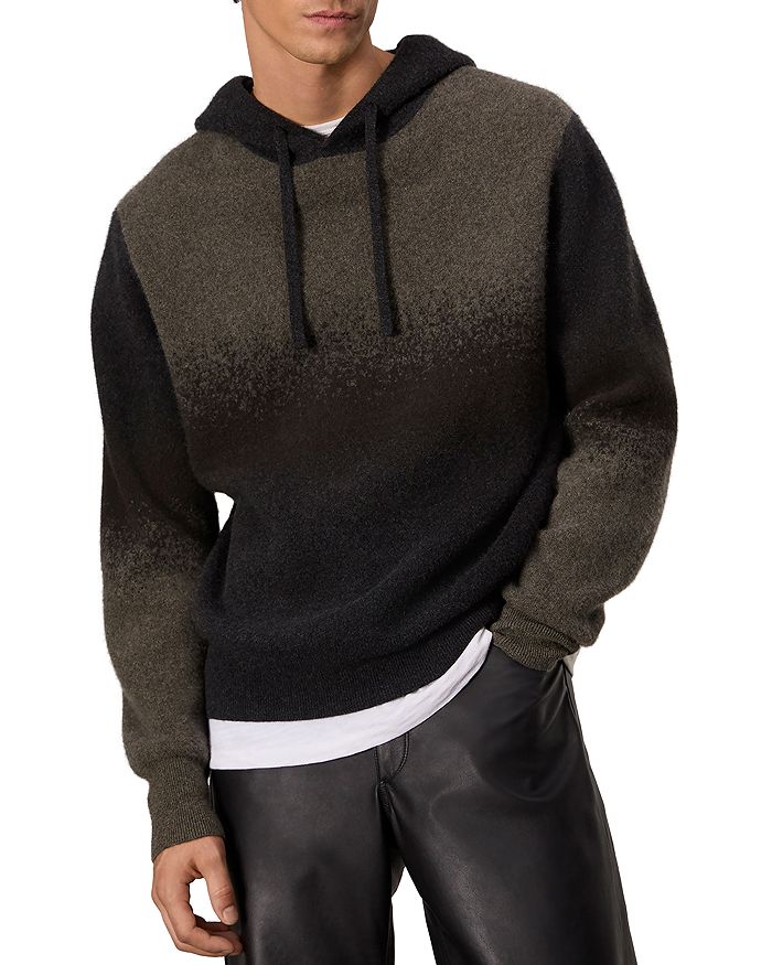 

Downing Двухцветная толстовка с капюшоном rag & bone, зеленый