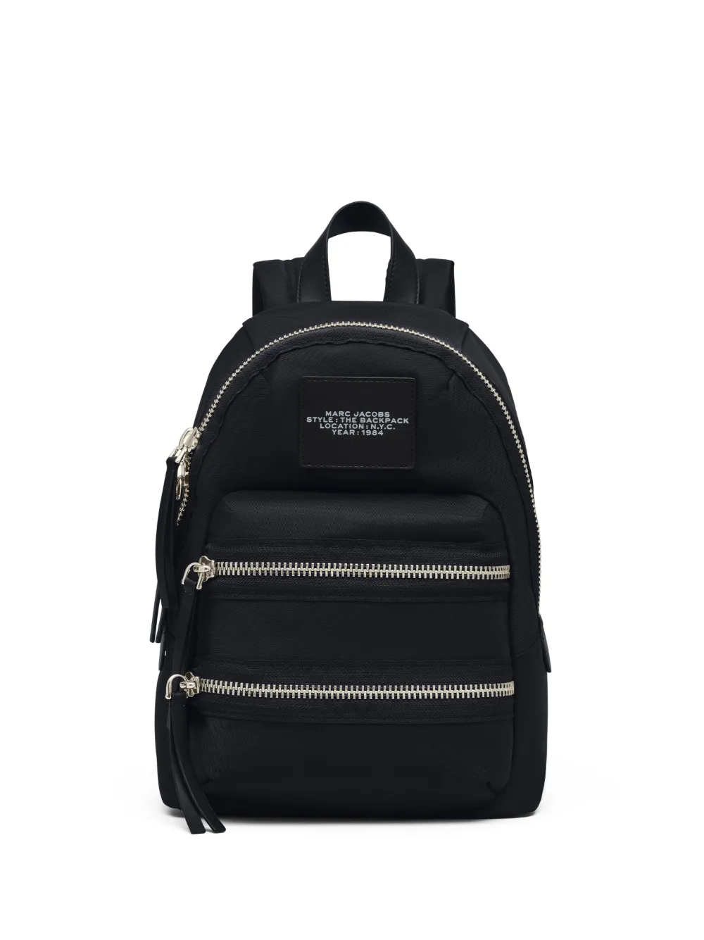 

Рюкзак The Medium Backpack' на молнии MARC JACOBS, черный