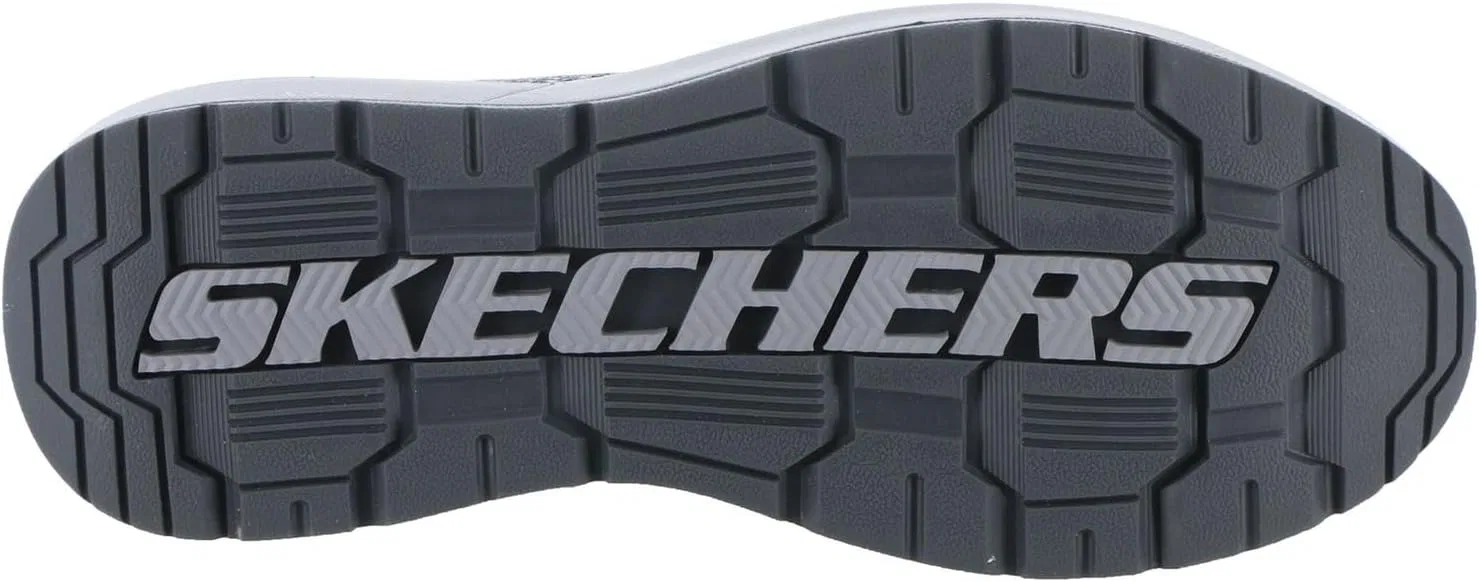 Мужские кроссовки Skechers Neville-Rovelo с технологией Slip-in, Charcoal Light Gray — фото 4