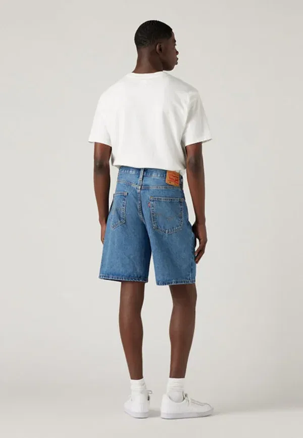 Шорты свободные джинсовые Levi'S, средняя посадка — фото 3