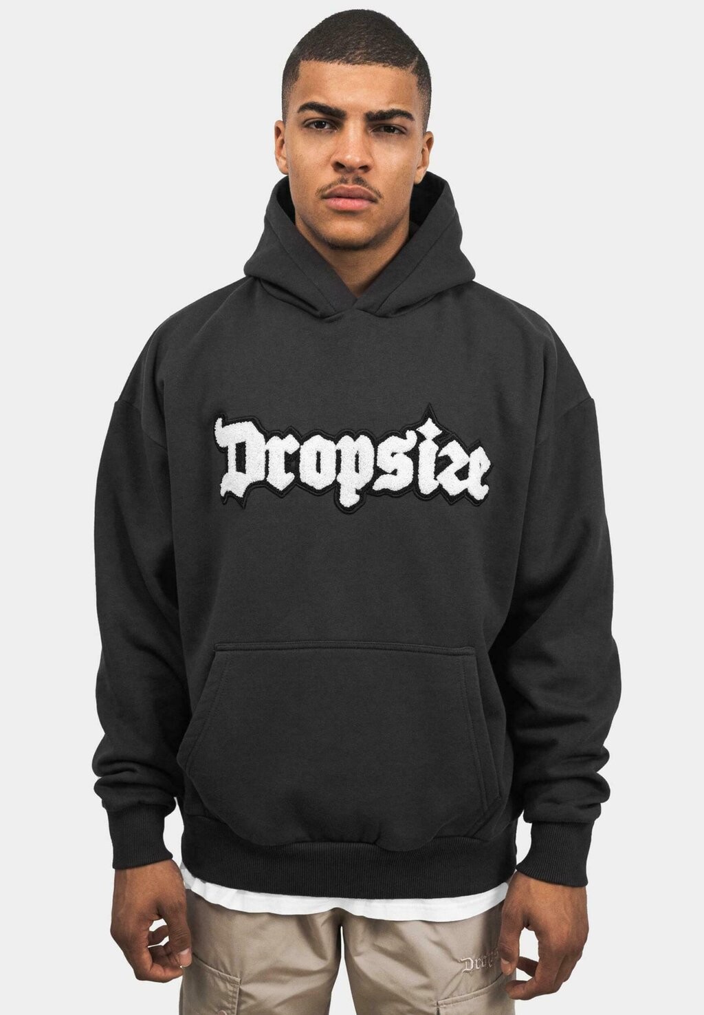 

Толстовка HEAVY EMBO Dropsize, цвет washedblack