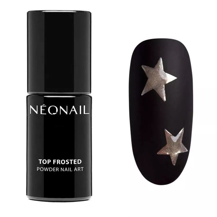 

NEONAIL Hybrid Top TOP FROSTED POWDER NAIL ART