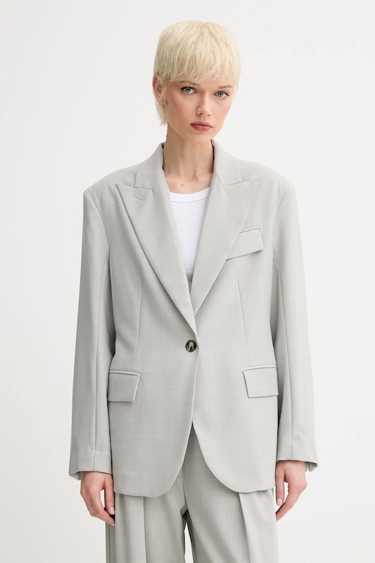 

Шерстяной жакет Armand Day Birger Et Mikkelsen, серый