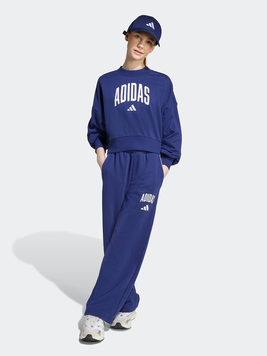 Обычные спортивные штаны ADIDAS SPORTSWEAR, темно-синий — фото 2