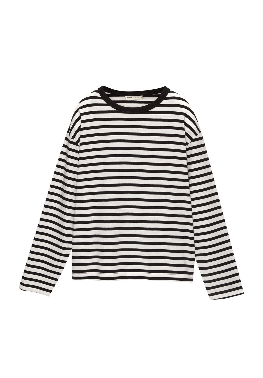 

Топ с длинными рукавами OVERSIZE PULL&BEAR, черный