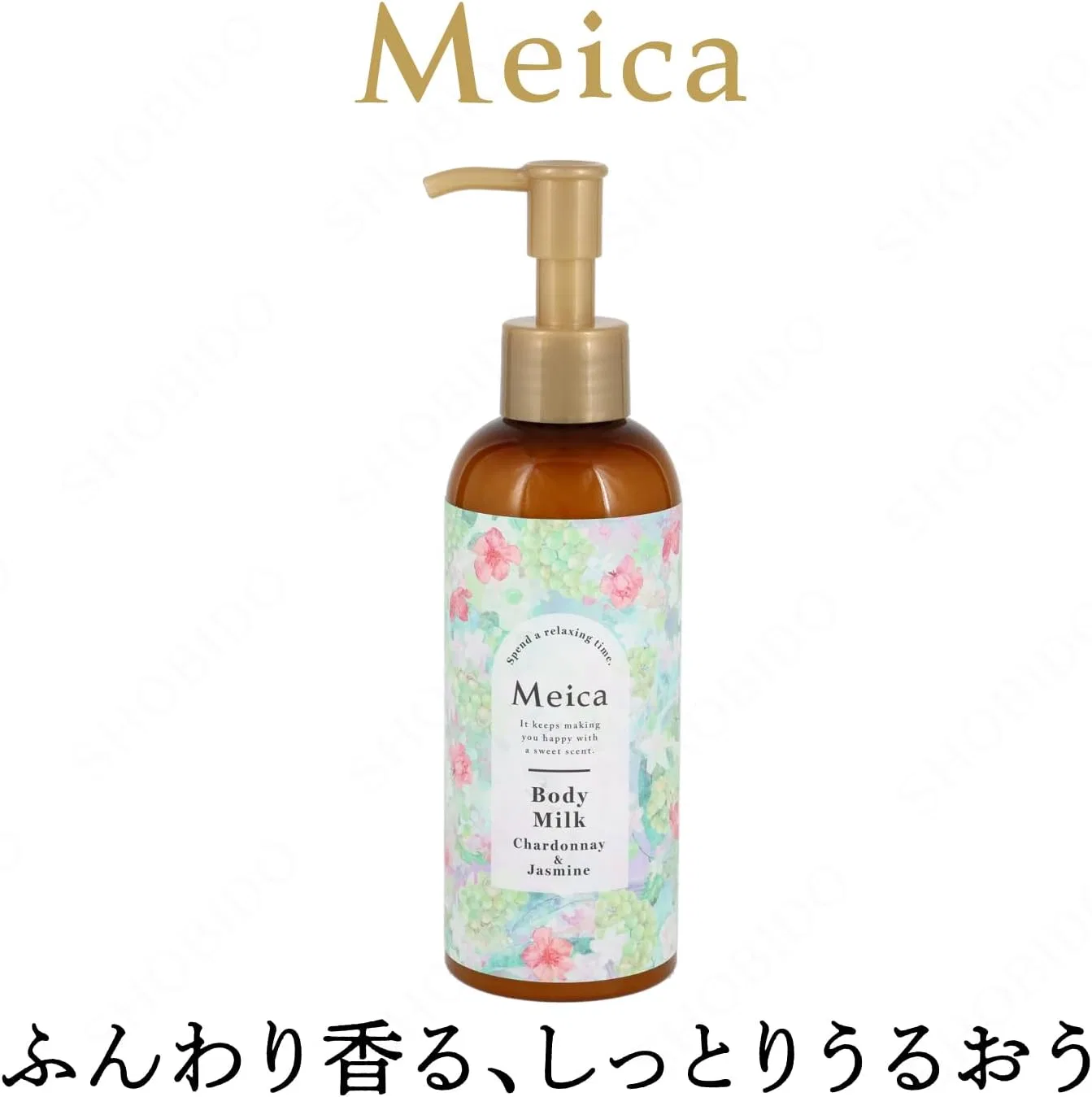 Лосьон для тела Meica Body Milk SHOBIDO с ароматом жасмина и фруктов, 260 г — фото 4