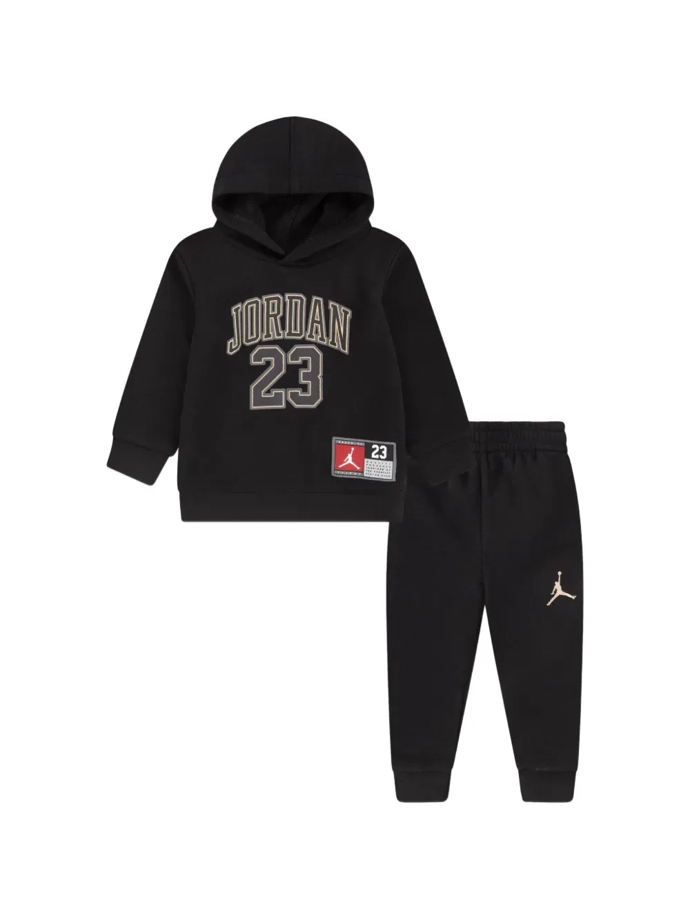 Спортивный костюм с логотипом Jordan Kids, черный