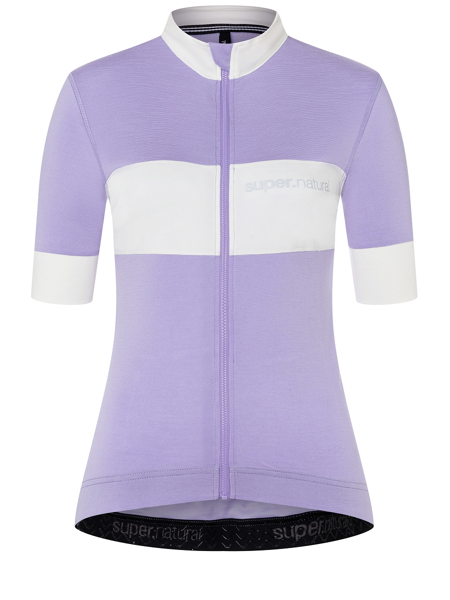 

Спортивная футболка super.natural Merino Fahrradtrikot, фиолетовый