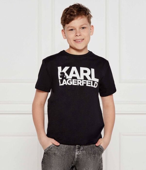 

Футболки Regular fit Karl Lagerfeld Kids, черный