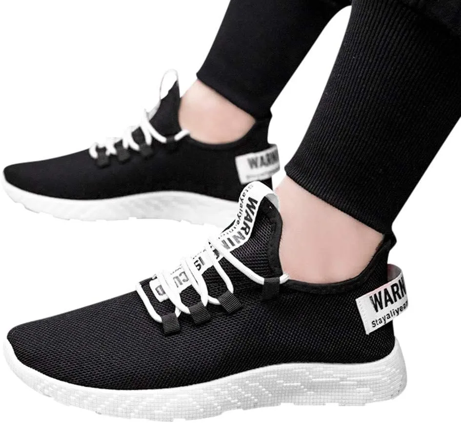 Мужская спортивная обувь Leisure le Flying Tourist, кроссовки Web Shoes, мужские кроссовки, домашние тапочки Generisch, черный — фото 4