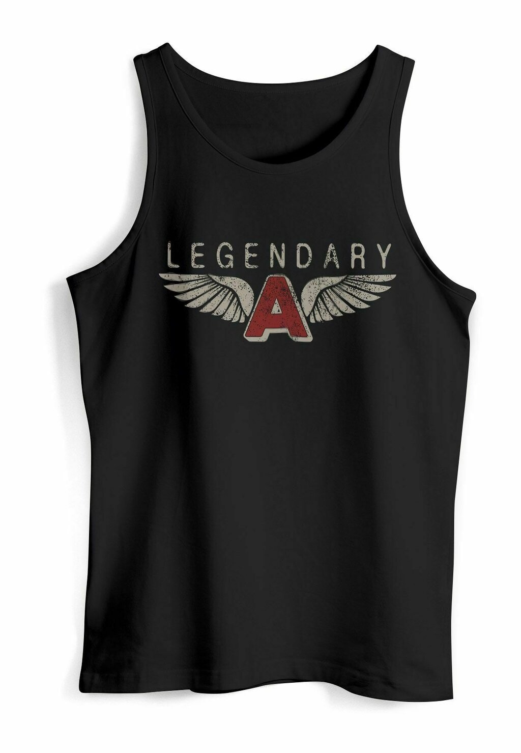 

Топ TANK LEGENDARY WINGS FLÜGEL AIRFORCE PILOT FLIEGER FL Neverless, черный