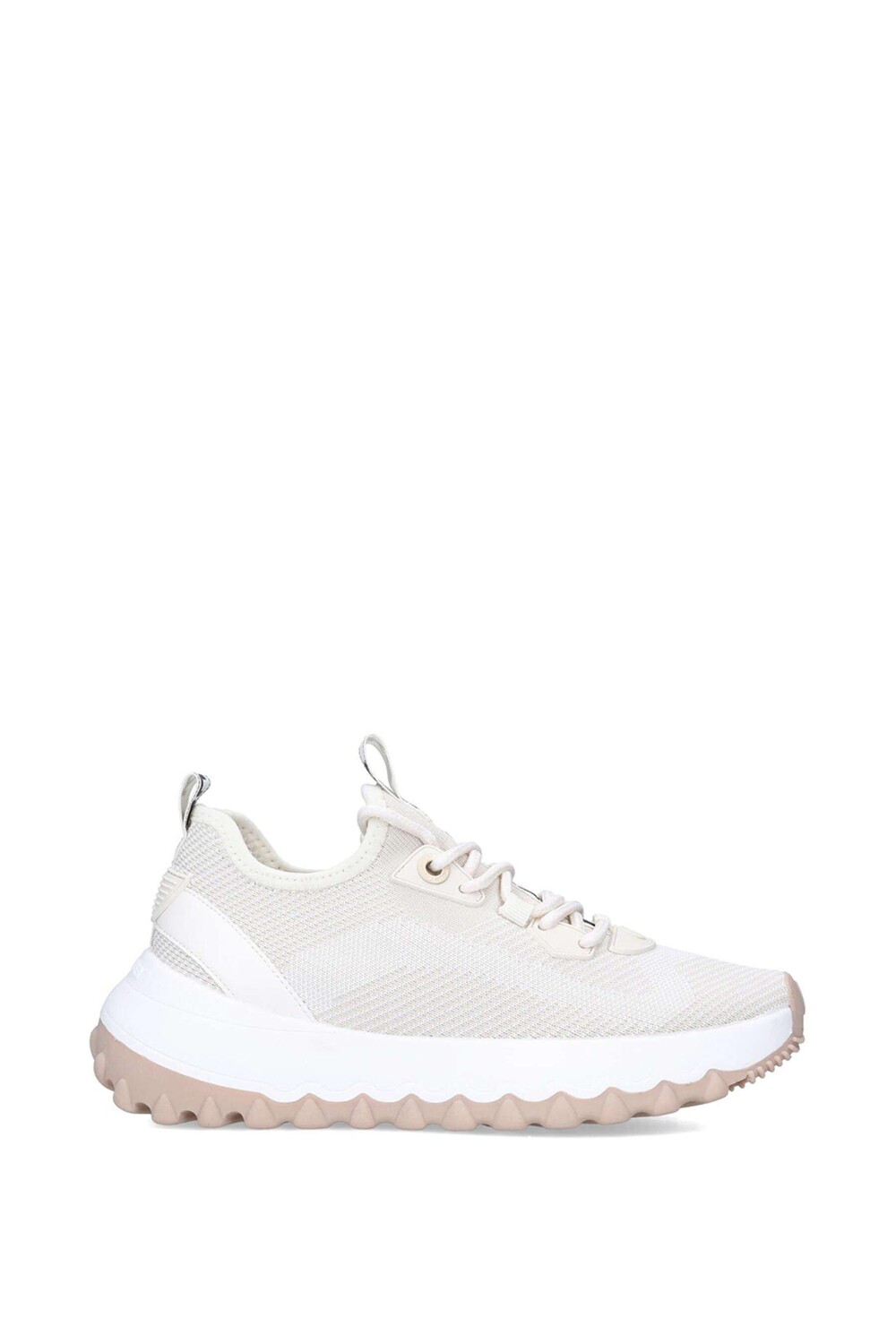 

Кроссовки без шнуровки 'Lowell Knit' Fabric Trainers KG Kurt Geiger, белый
