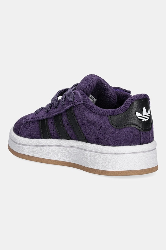 Детские замшевые кроссовки Campus 00s Adidas Originals, фиолетовый — фото 3