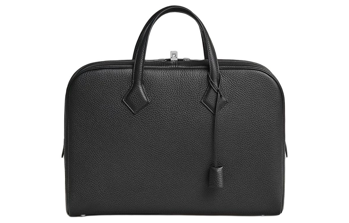 

HERMES Кожаный портфель женский, 89 Noir Black