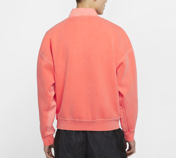 Толстовка Men's Air Jordan 23 Engineered Zipper Cardigan Red, красный — фото 2