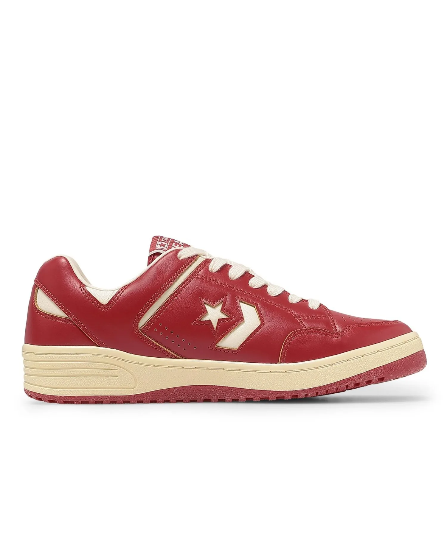 Мужские кроссовки из кожи WEAPON CC AG OX CONVERSE красные — фото 2