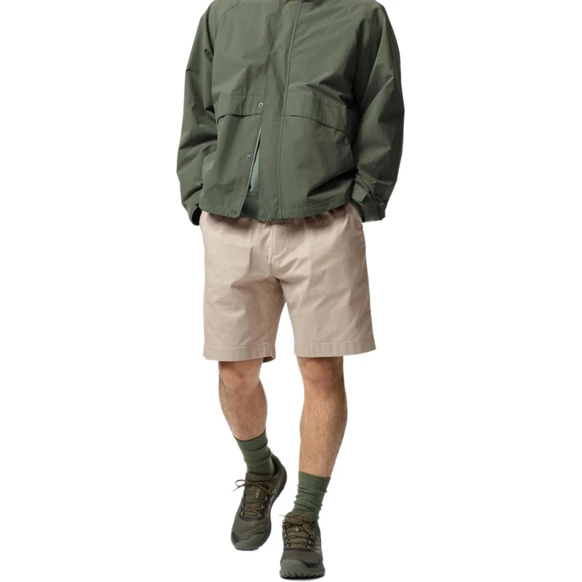Шорты повседневные unisex beige UNIQLO