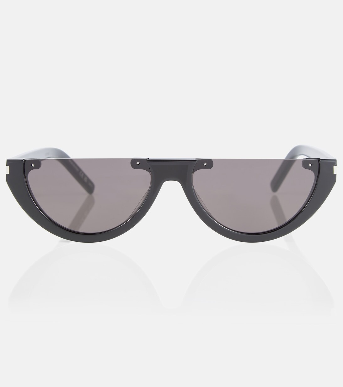 

Солнцезащитные очки SL 563 "кошачий глаз" Saint Laurent, черный