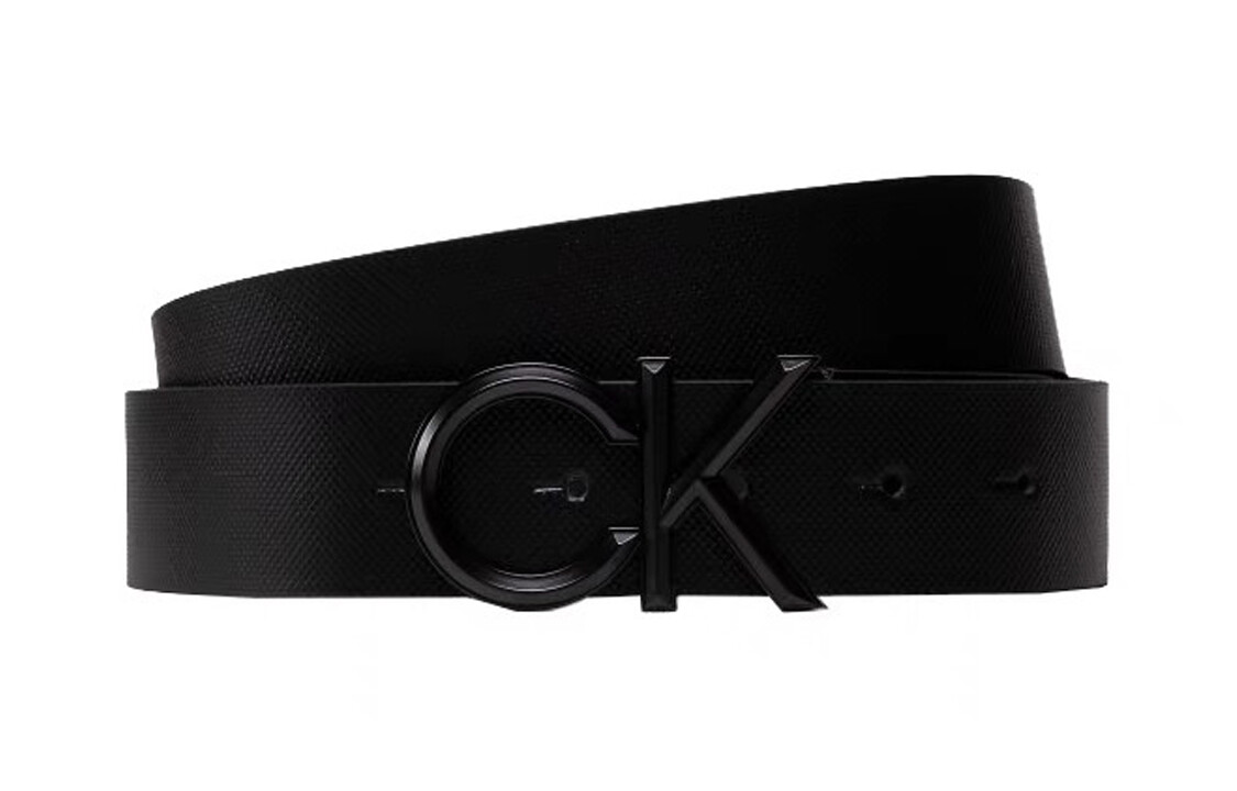 

Мужской кожаный ремень Calvin Klein, Черный