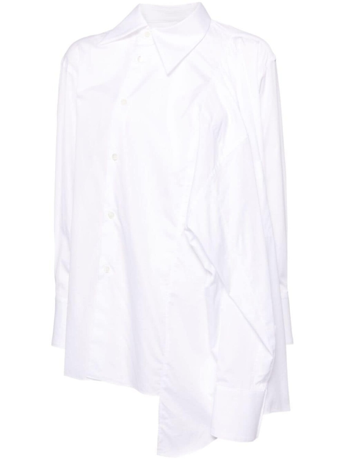 

Comme Des Garçons рубашка асимметричного кроя, белый