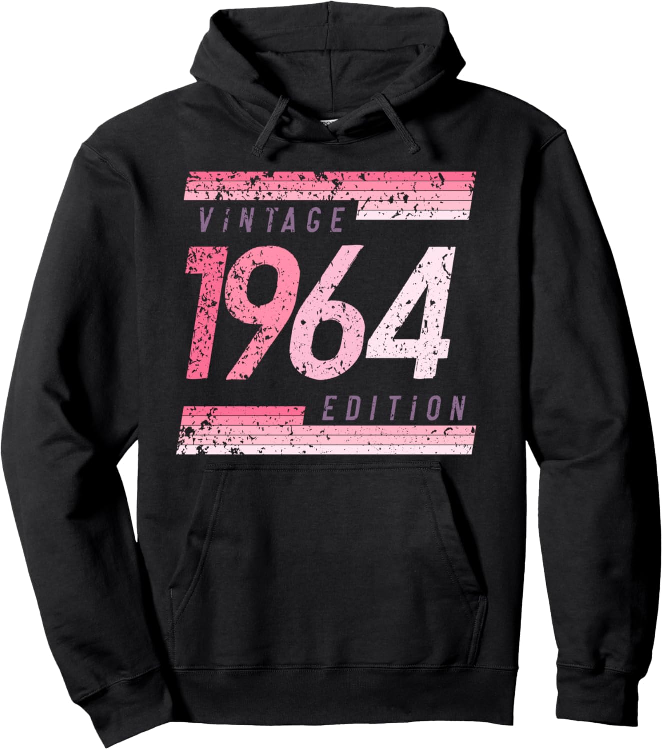 

Худи с надписью «Родился в 1964 году». 60 лет 1964 Birthday Vintage Birthday Party, черный