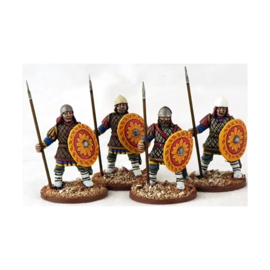 

Византийская пехота стоячая - стеганая, Gripping Beast Miniatures - Byzantine Periods - Rus & Slavs (28mm)