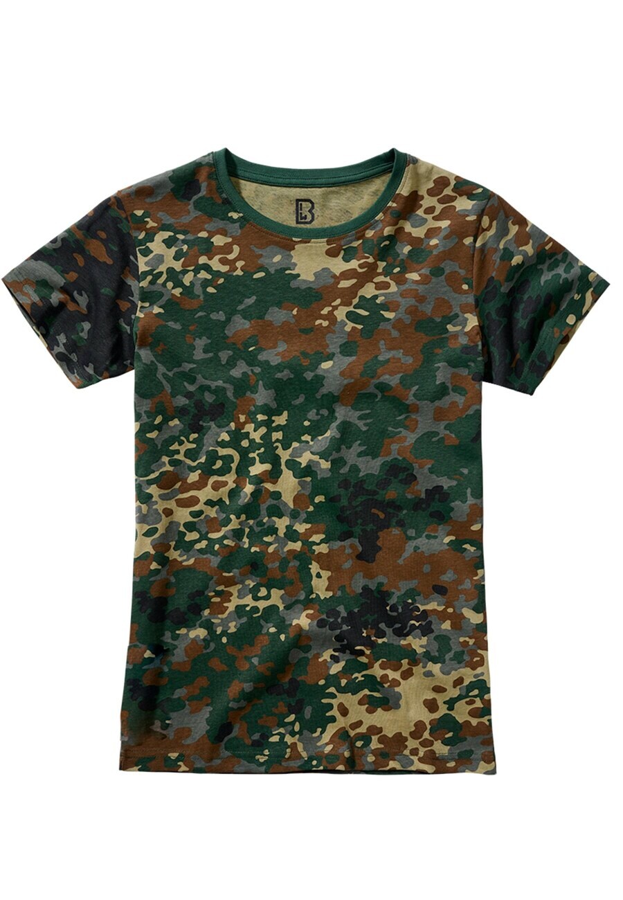 

Футболка Brandit Shirt, цвет khaki/dark green