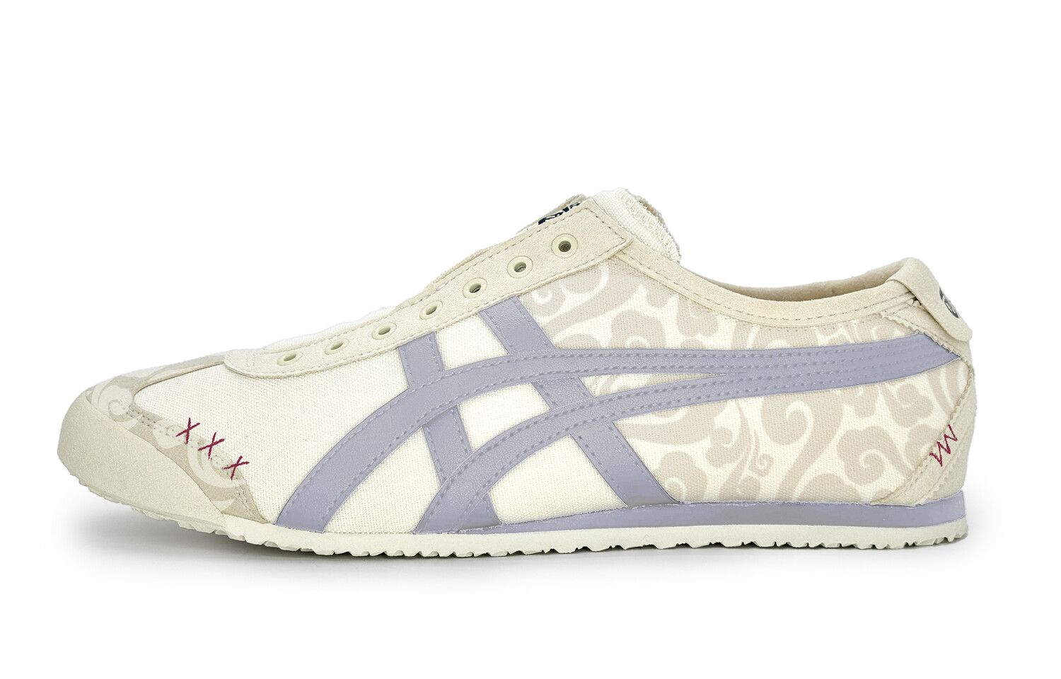 

Кроссовки Onitsuka Tiger MEXICO 66 Lifestyle Shoes Unisex Low-top Beige, бежевый/синий