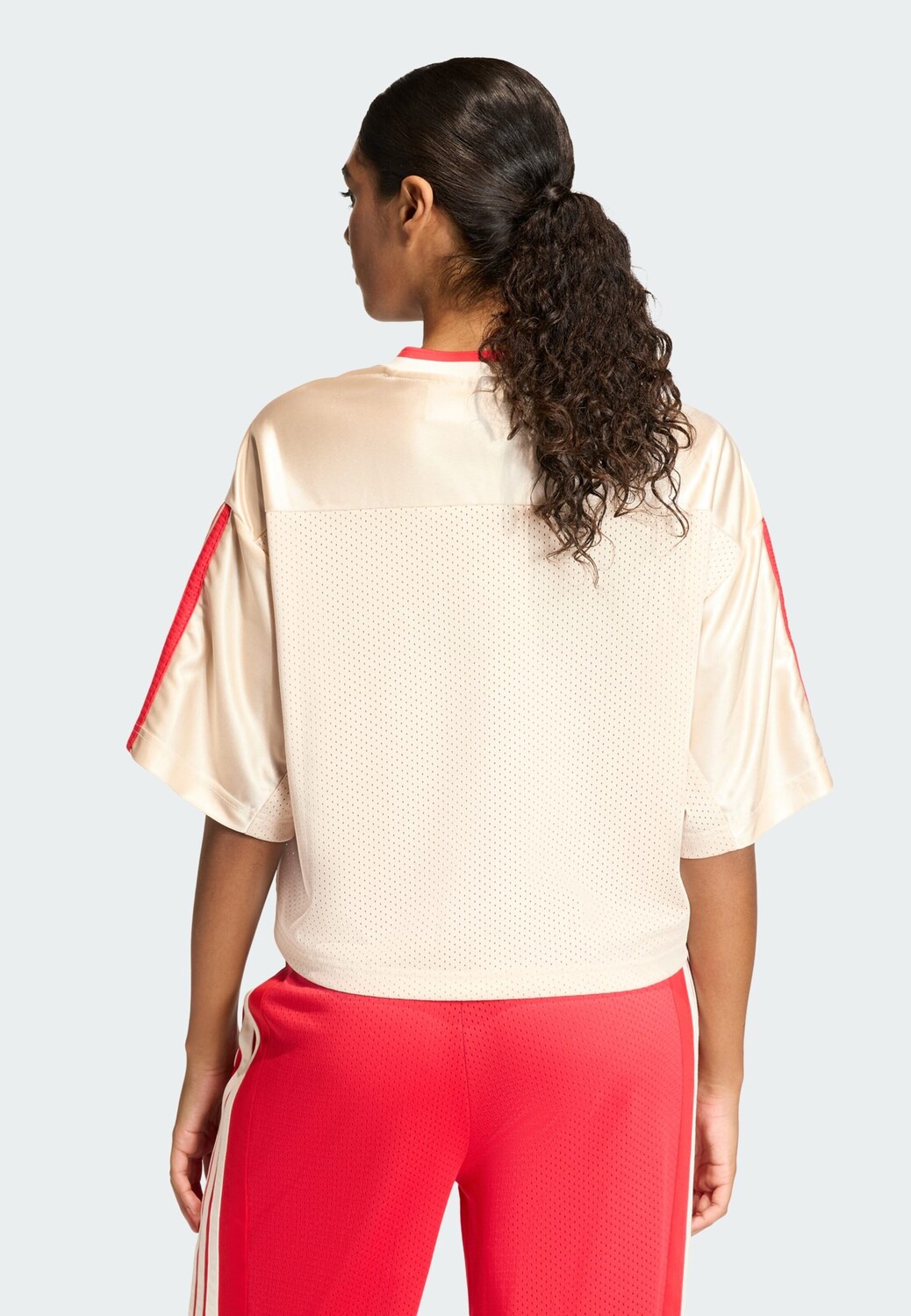 Adidas Sportswear Футболка Performance 'Stadium' в цвете Chamois — фото 3