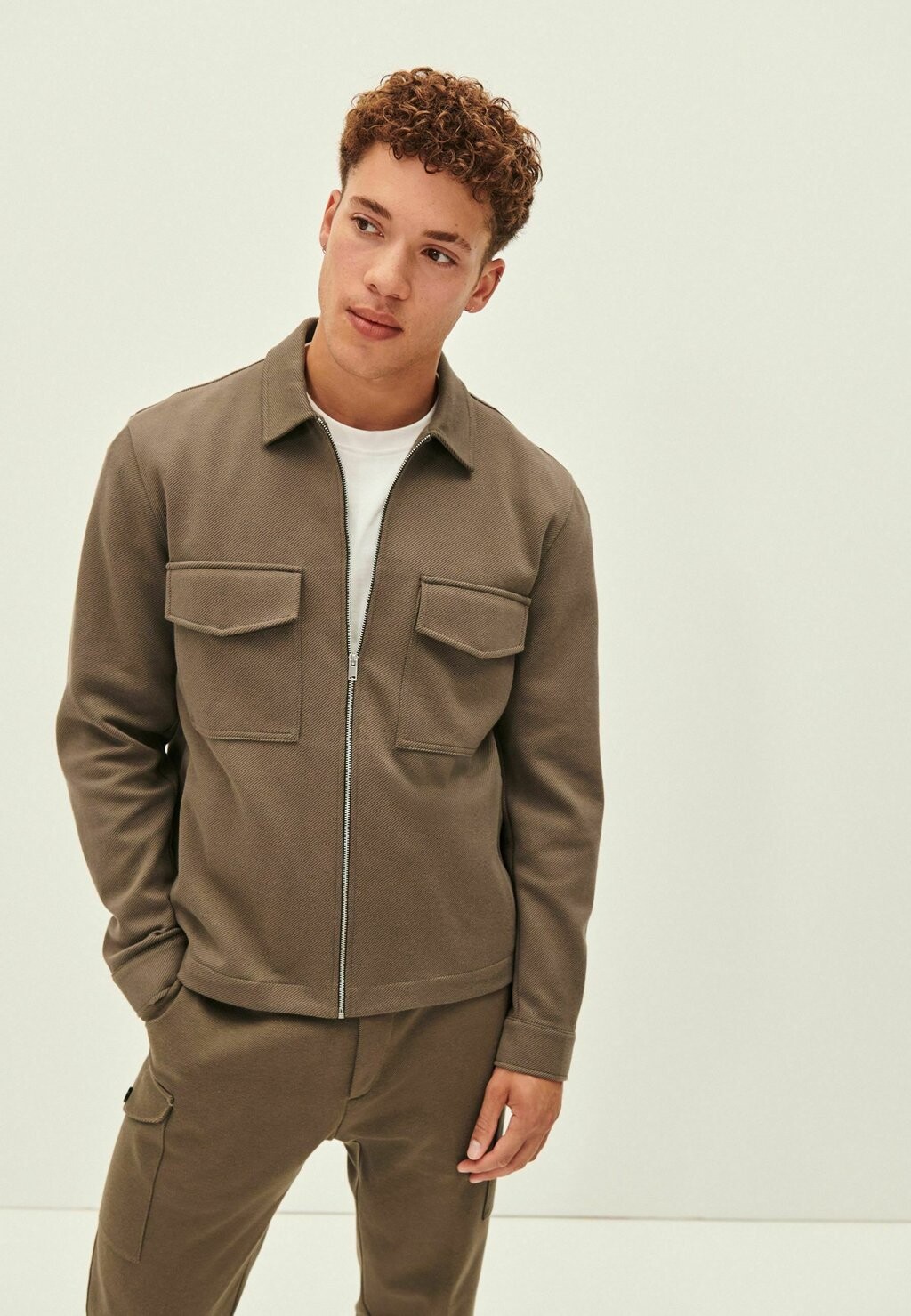 

Легкая куртка Edit Shacket Next, цвет neutral