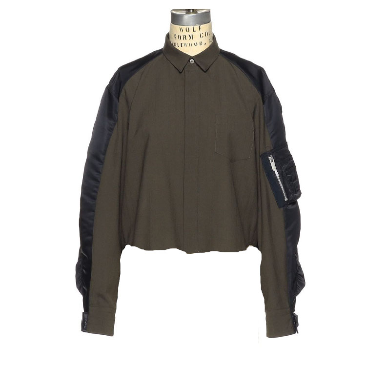 

Sacai Barneys New York Silver Seat Flagship Store 20th Anniversary Commemoration Series Shirts Women's Khaki