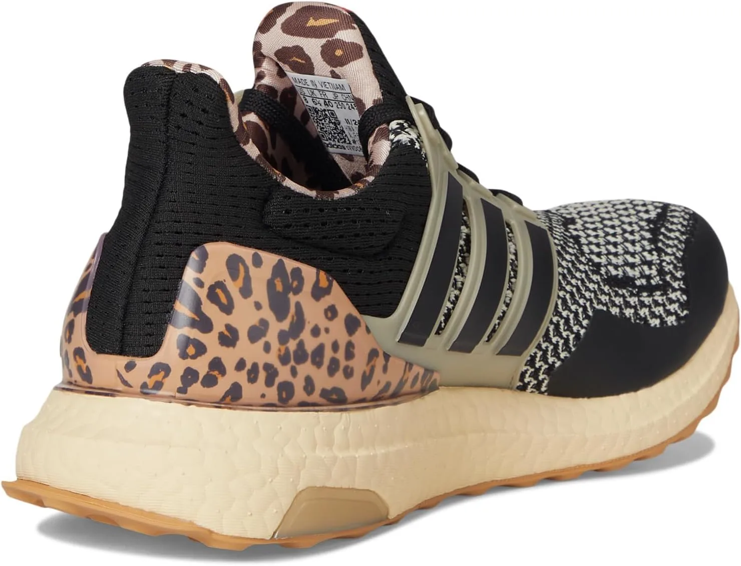 Мужские кроссовки для фитнеса Adidas Ultraboost, черный/ванильный — фото 2