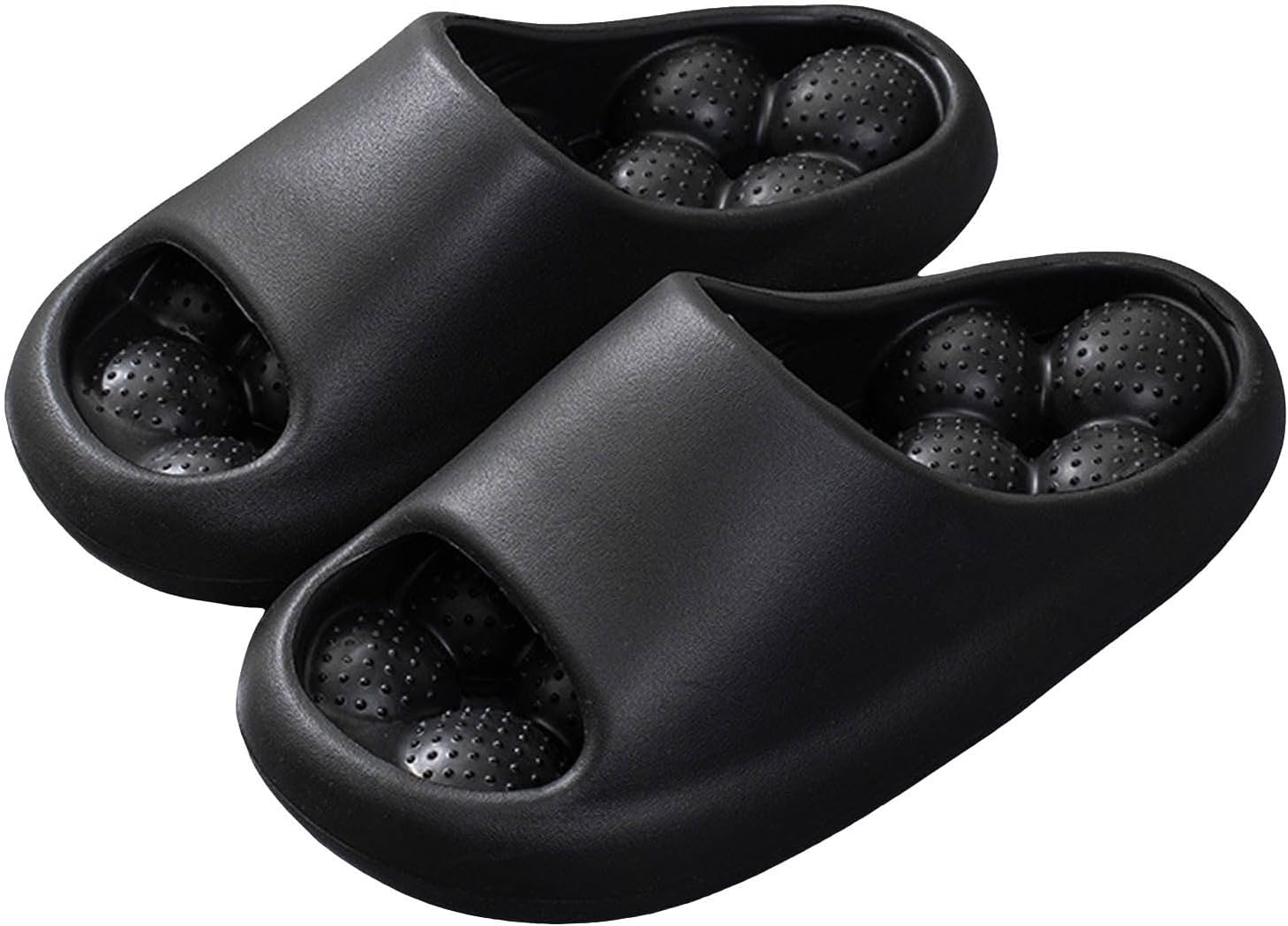 

Шлепанцы Cloud Slides для женщин и мужчин, шлепанцы-подушки, тапочки для душа, сандалии Cloud Recovery Slide, амортизирующие тапочки с толстой подошвой Generic, черный