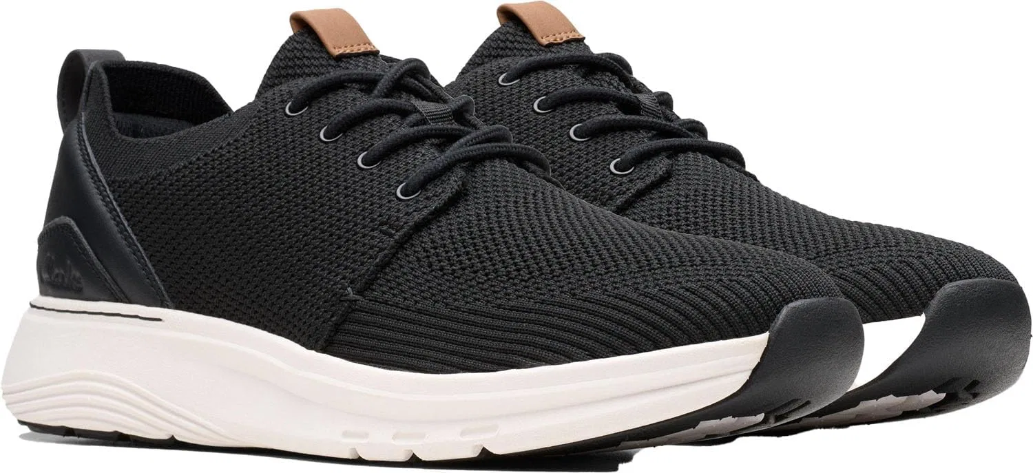 Мужские кроссовки Clarks Motion Trek MX, Black Textile. — фото 2