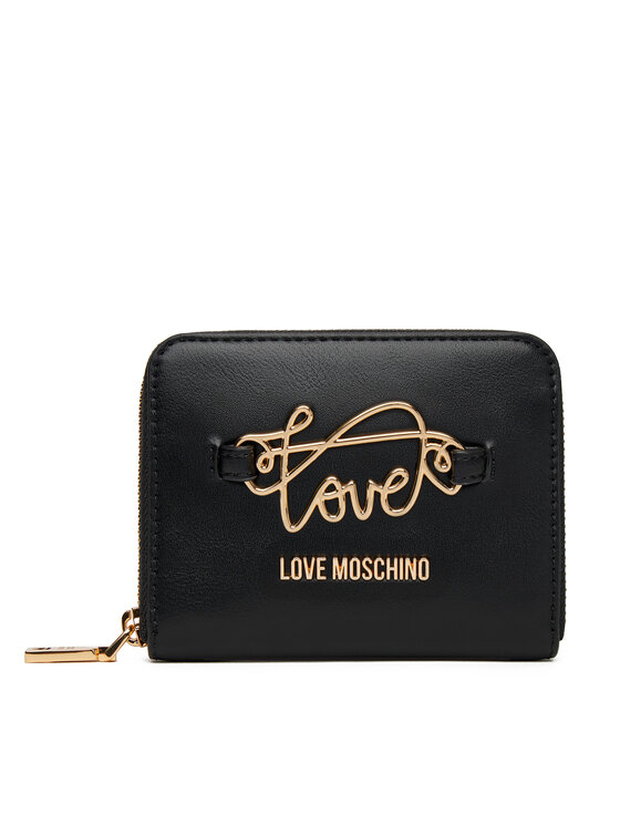 

Маленький женский кошелек JC5734PP0MKG0000 Love Moschino, черный
