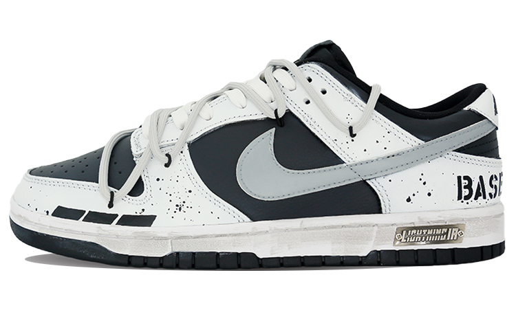 

Кроссовки Nike Dunk Skateboard Shoes Men Low-Top Black White Gray