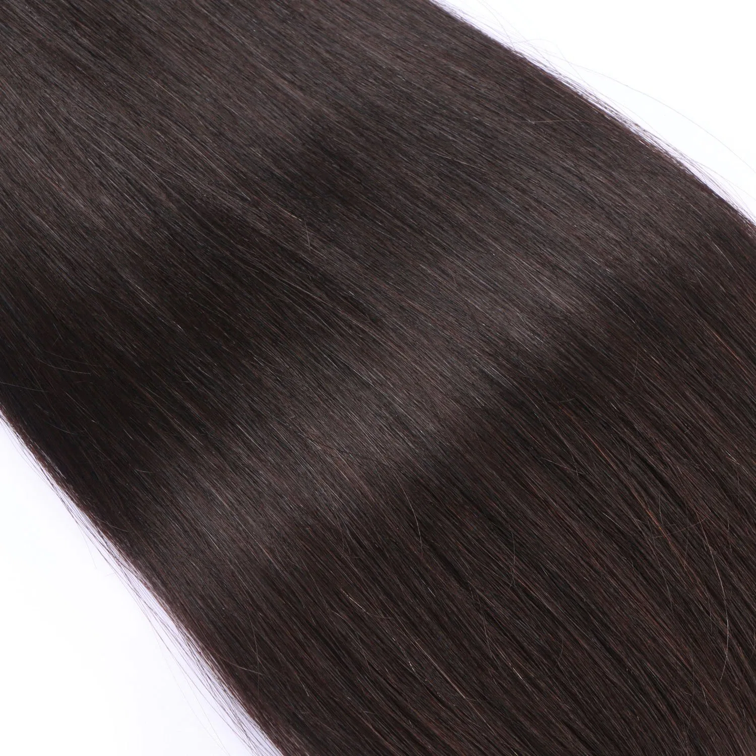 Наращивание волос кератиновыми прядями «#1B Black Brown» 40 см, 50 прядей от novon Hair Extensions Novon — фото 2