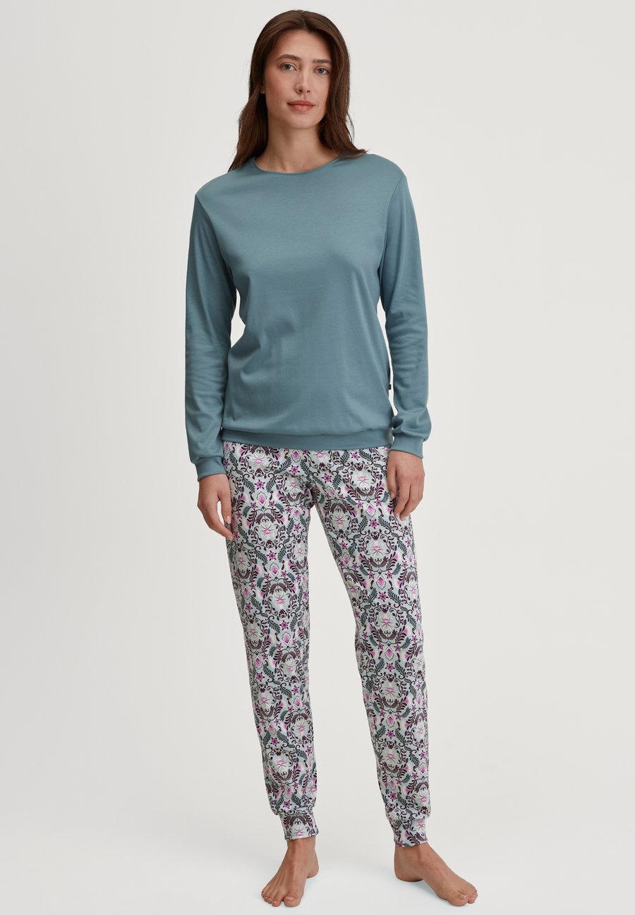 

Пижамный комплект Calida AUTUMN DREAMS SET, Smoke Blue/Light Blue