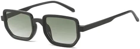 

Модные прямоугольные солнцезащитные очки для женщин и мужчин, тонкая оправа, квадратный леопардовый принт, черный цвет, винтажные солнцезащитные очки UV400 MTZJH, C3