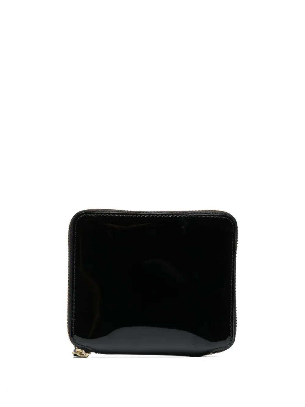 

Лакированный кошелек с принтом Comme Des Garçons Wallet, черный