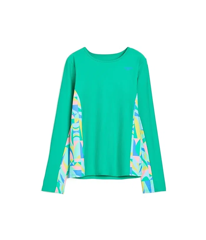 Рашгард с длинным рукавом UV Swim Shirt Speedo Kids, Marine Green