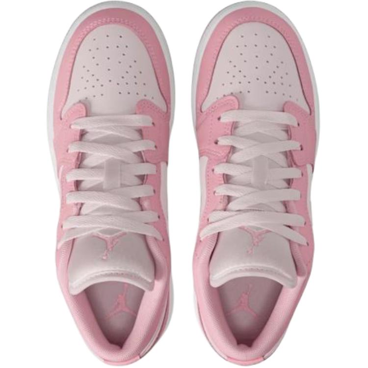 Jordan Air 1 Mid top детские баскетбольные кроссовки Pink Unisex — фото 3
