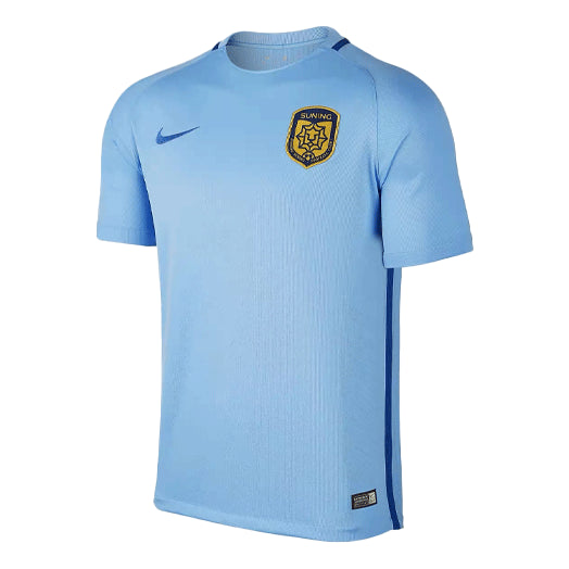 

Футболка Men's Nike Soccer/Football Training Round Neck Short Sleeve Blue T-Shirt, мультиколор